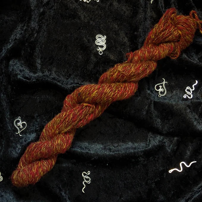 "Spinning Sombreros" handspun yarn 20g/85yards 100% wool