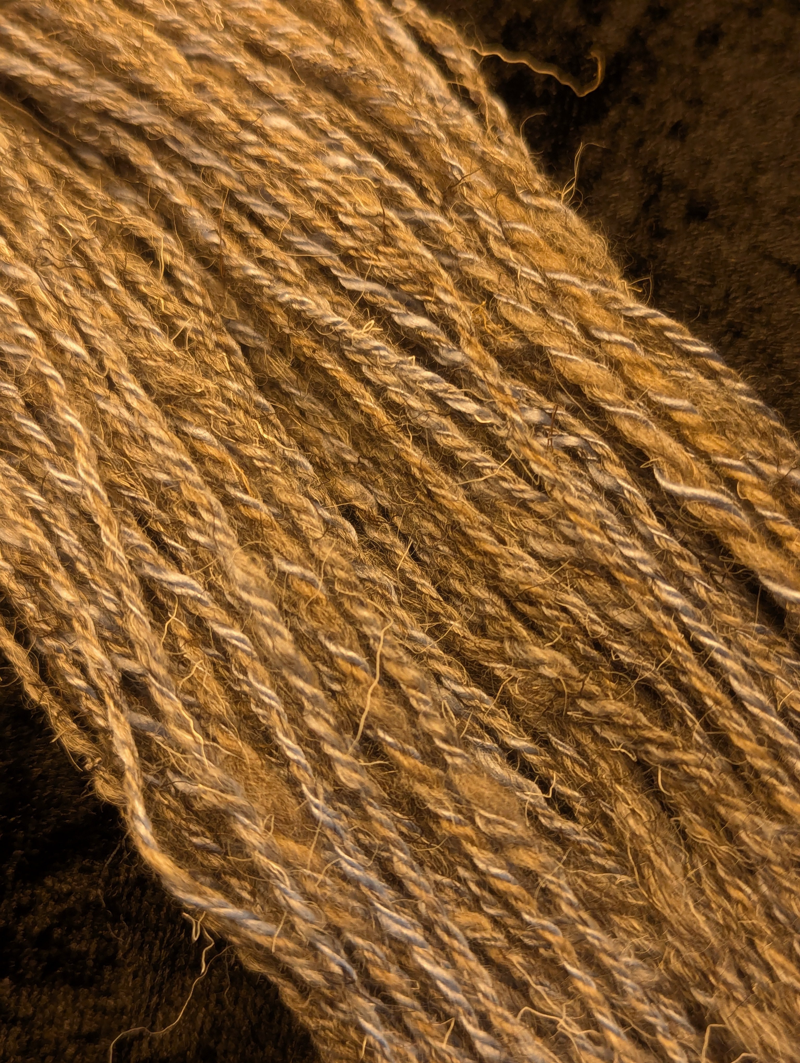 "Persephone" handspun yarn 45g/100yards wool blend
