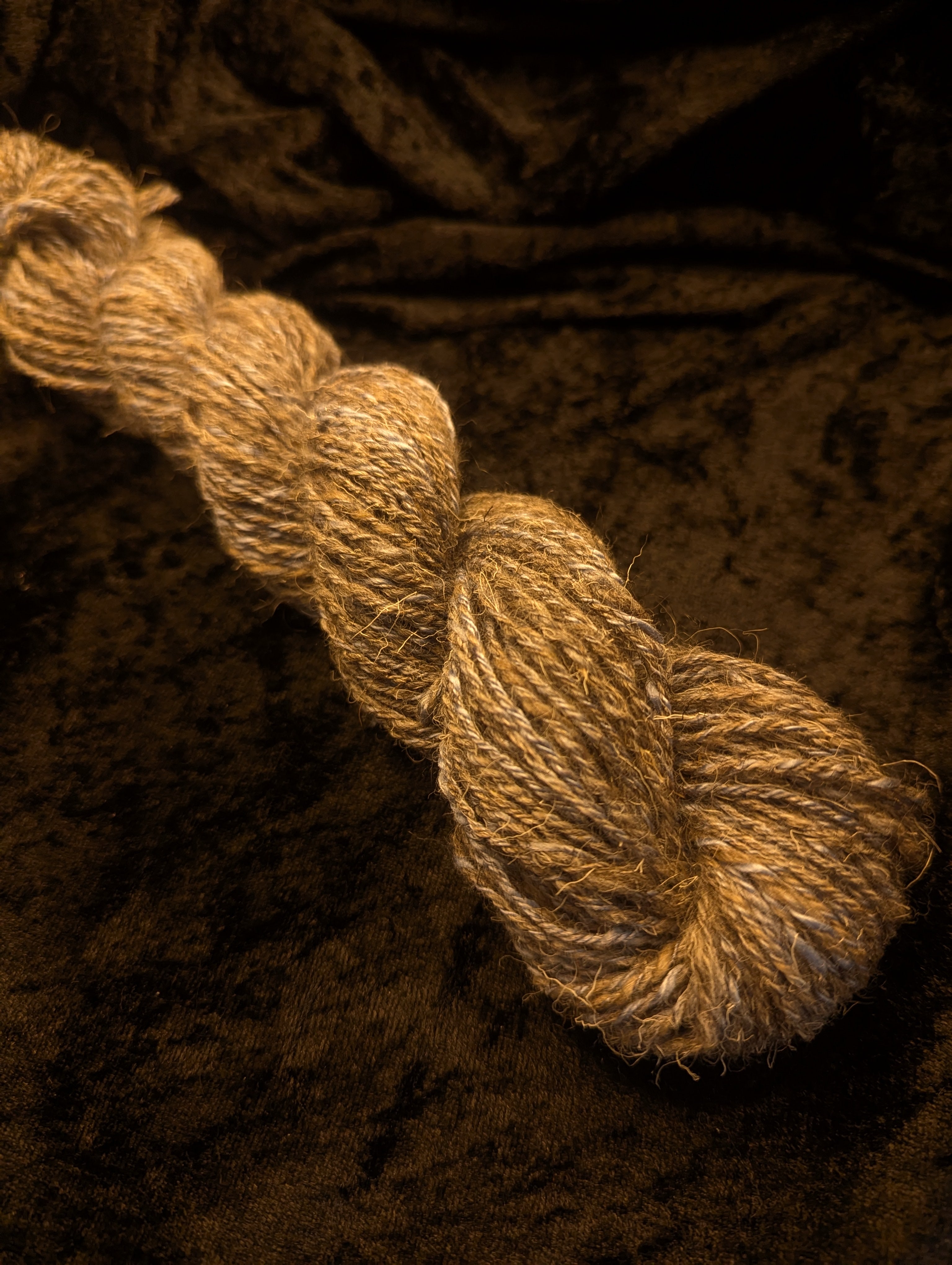"Persephone" handspun yarn 45g/100yards wool blend