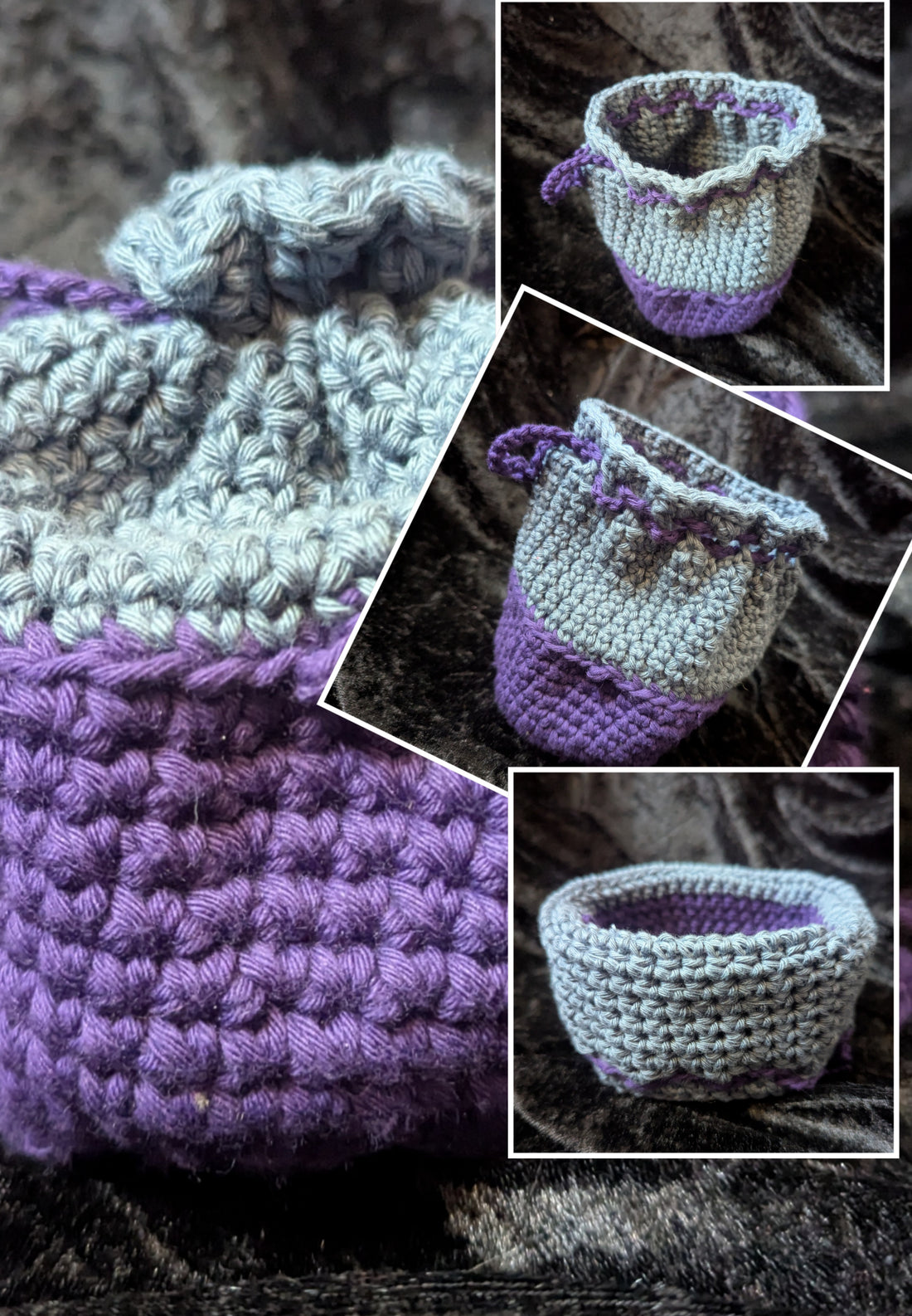 Basket Bottomed Bag Crochet Pattern