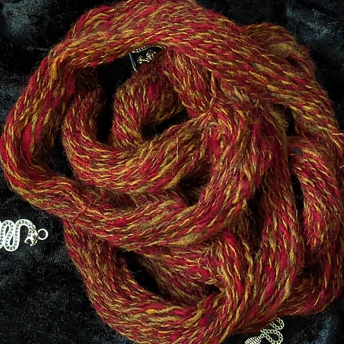 "Spinning Sombreros" handspun yarn 20g/85yards 100% wool