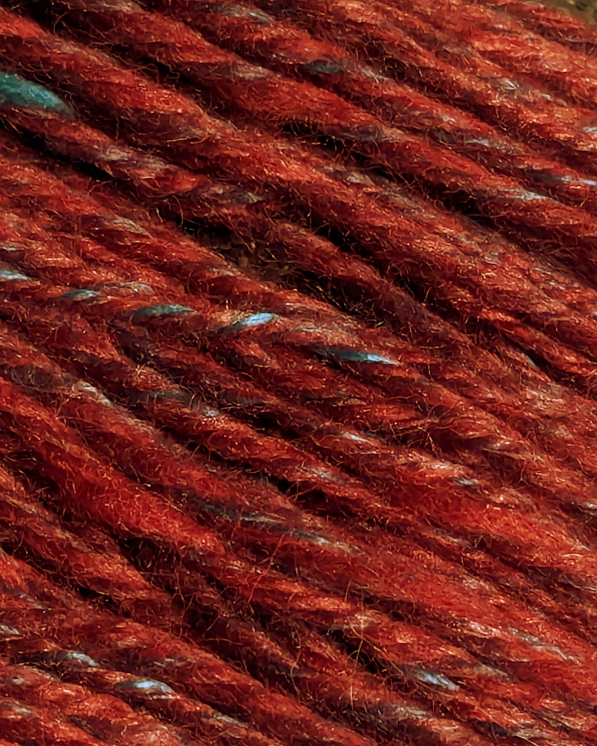 "Feuerzangenbowle" handspun yarn 45g/100 yards Wool/Silk blend