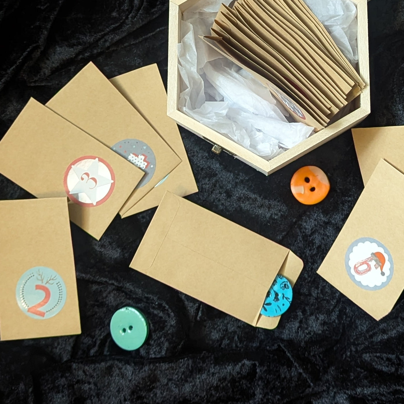 Button Advent Calendar - 12 Day