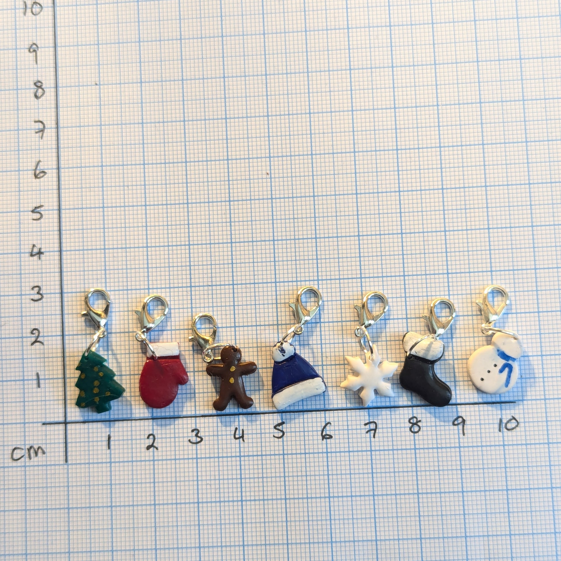 Christmas Stitch Markers Pick and Mix