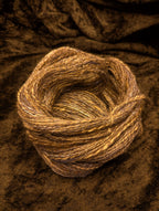 "Hillside Heather" handspun yarn 25g/140yards wool/silk blend