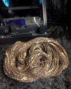"Reclaimed Oak" handspun yarn 45g/110yards Wool/Silk blend
