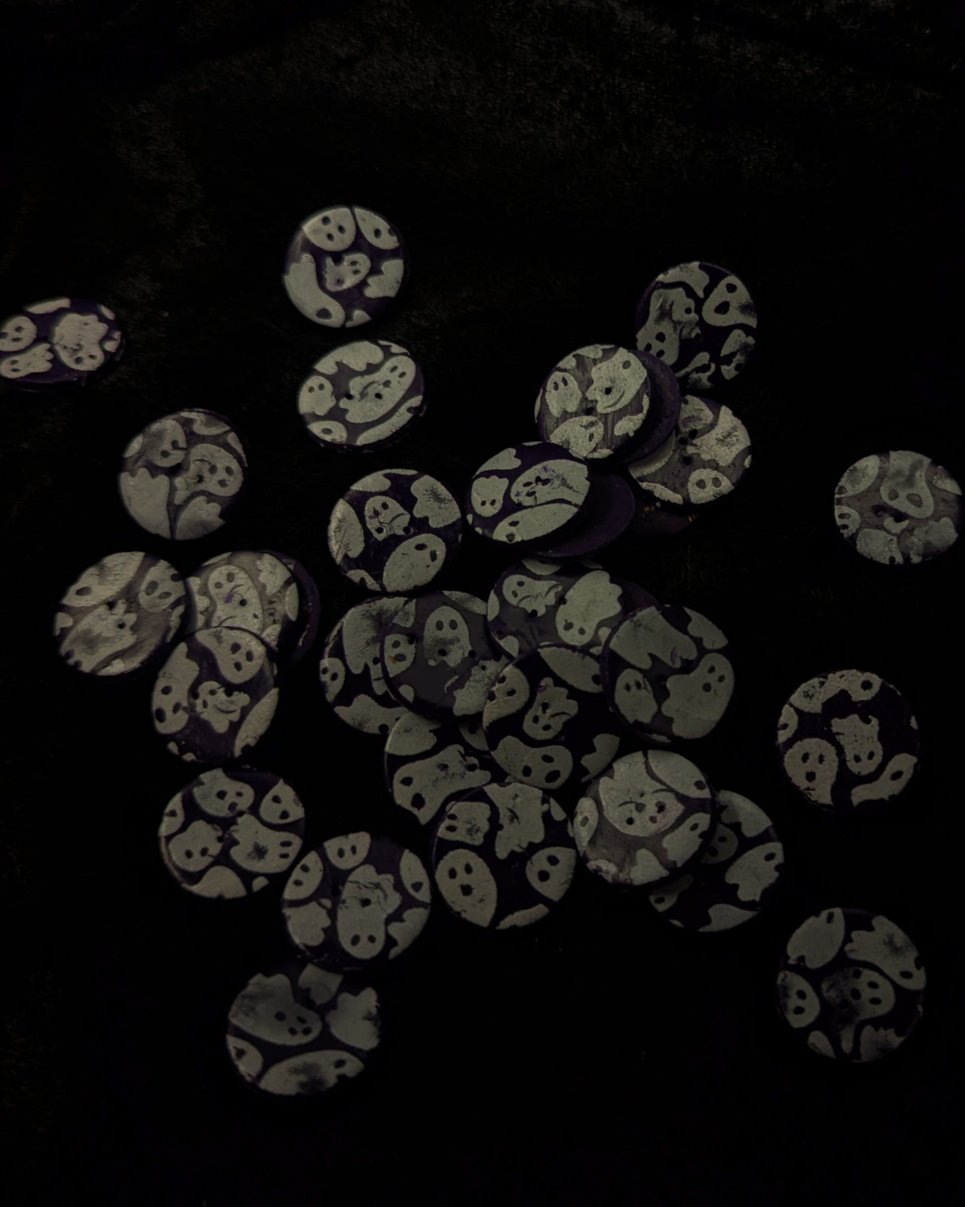 Ghost buttons - 20mm