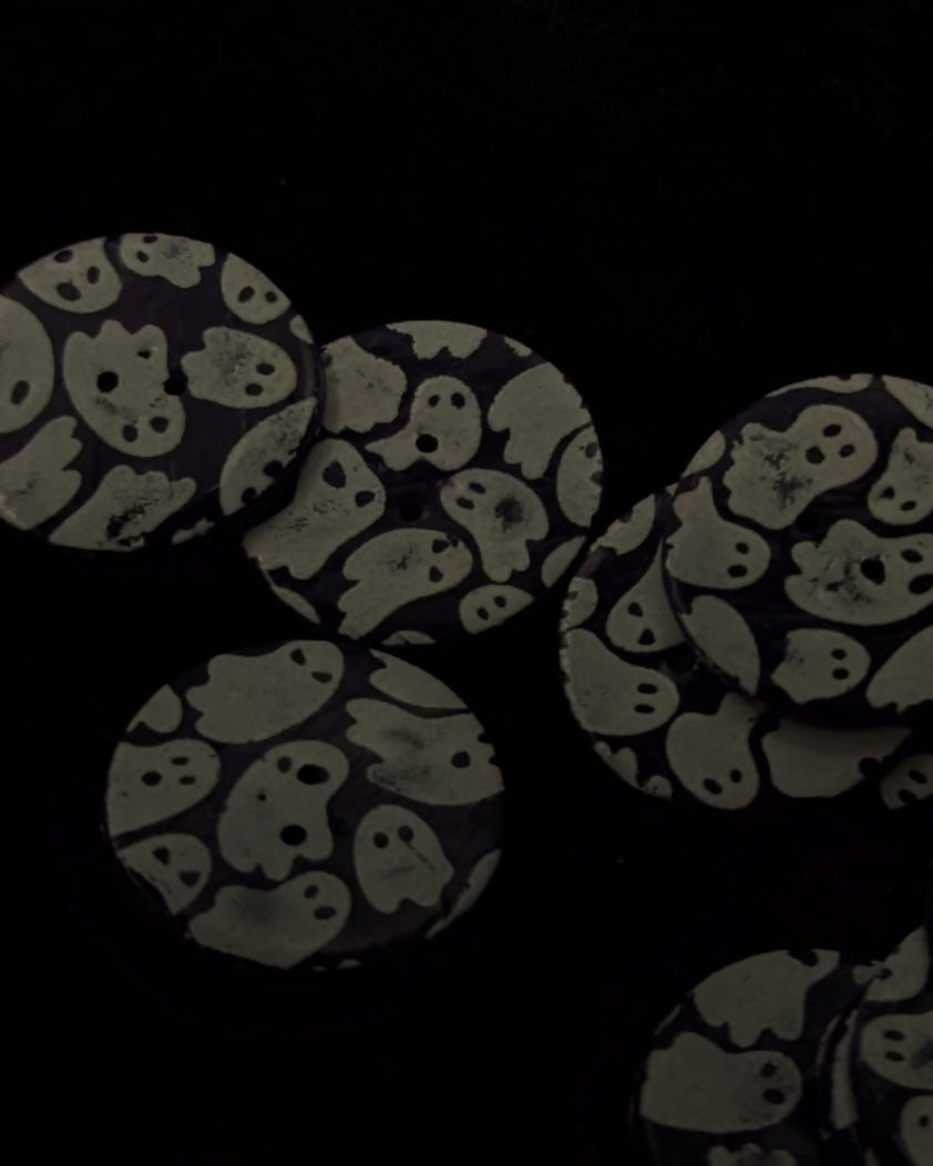 Ghost buttons - 30mm