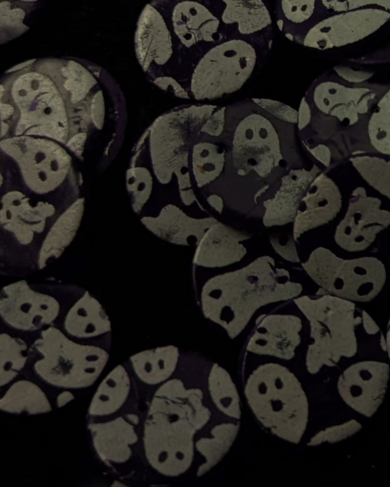 Ghost buttons - 20mm