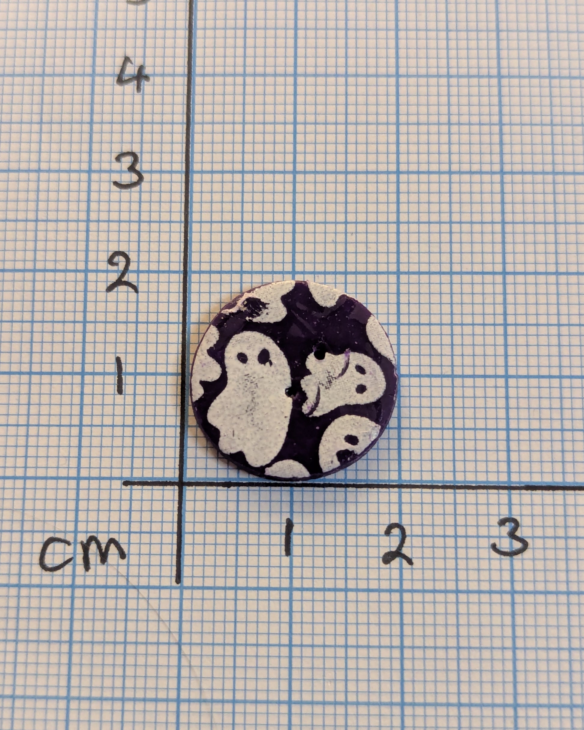 Ghost buttons - 20mm
