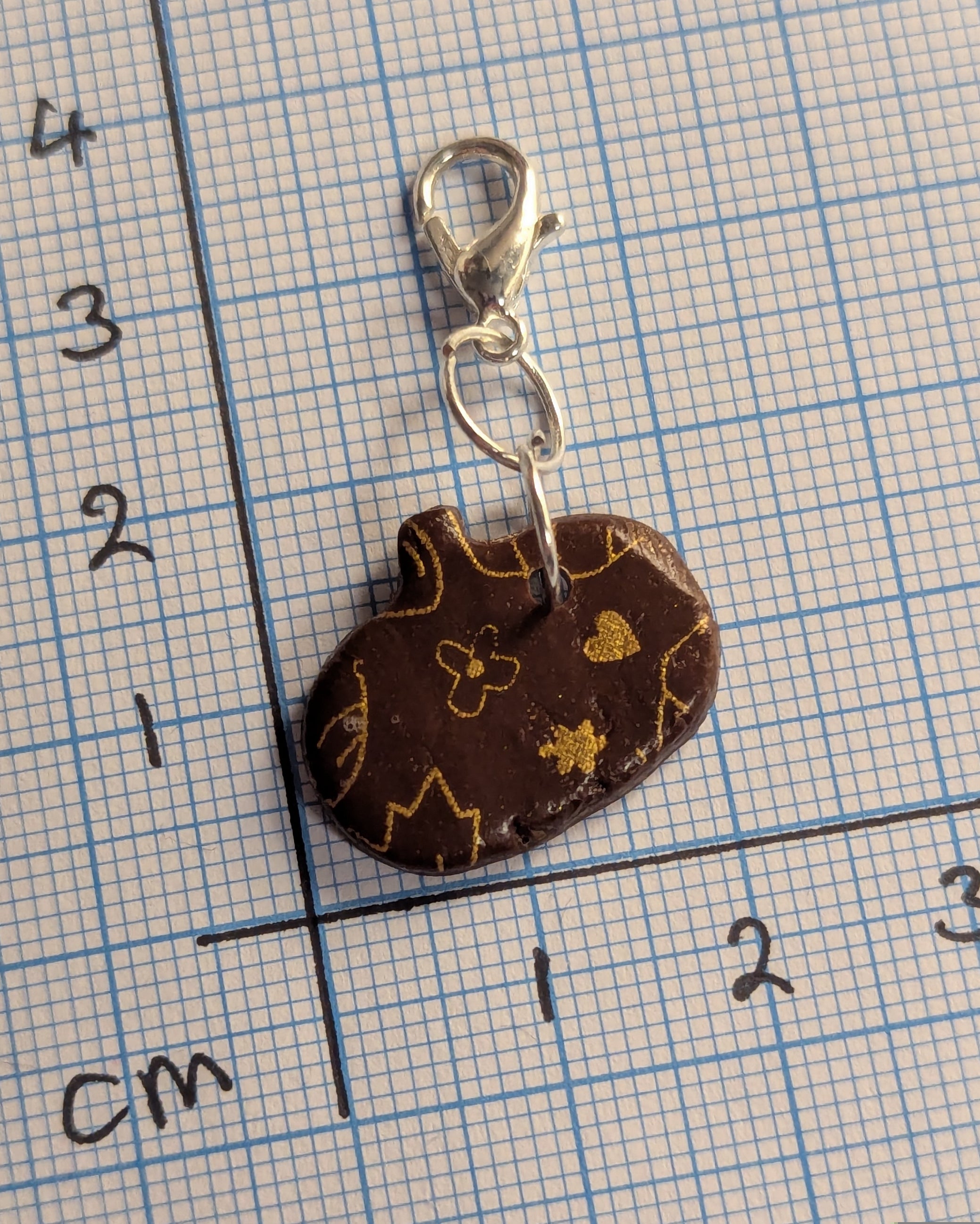 Pumpkin Stitch Markers - Autumn Leaves - single