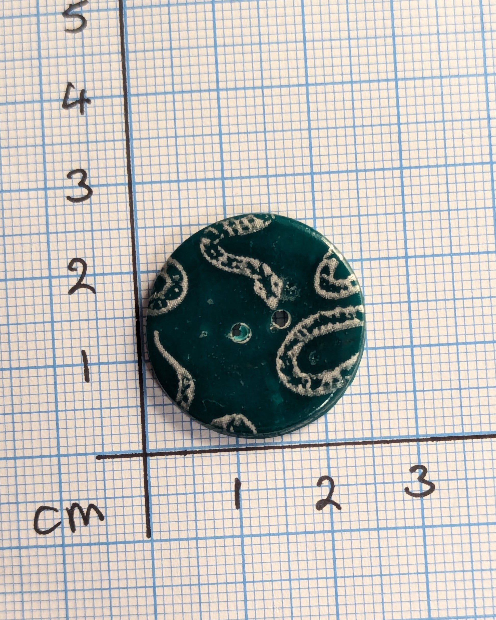 Snake buttons - 25mm - single