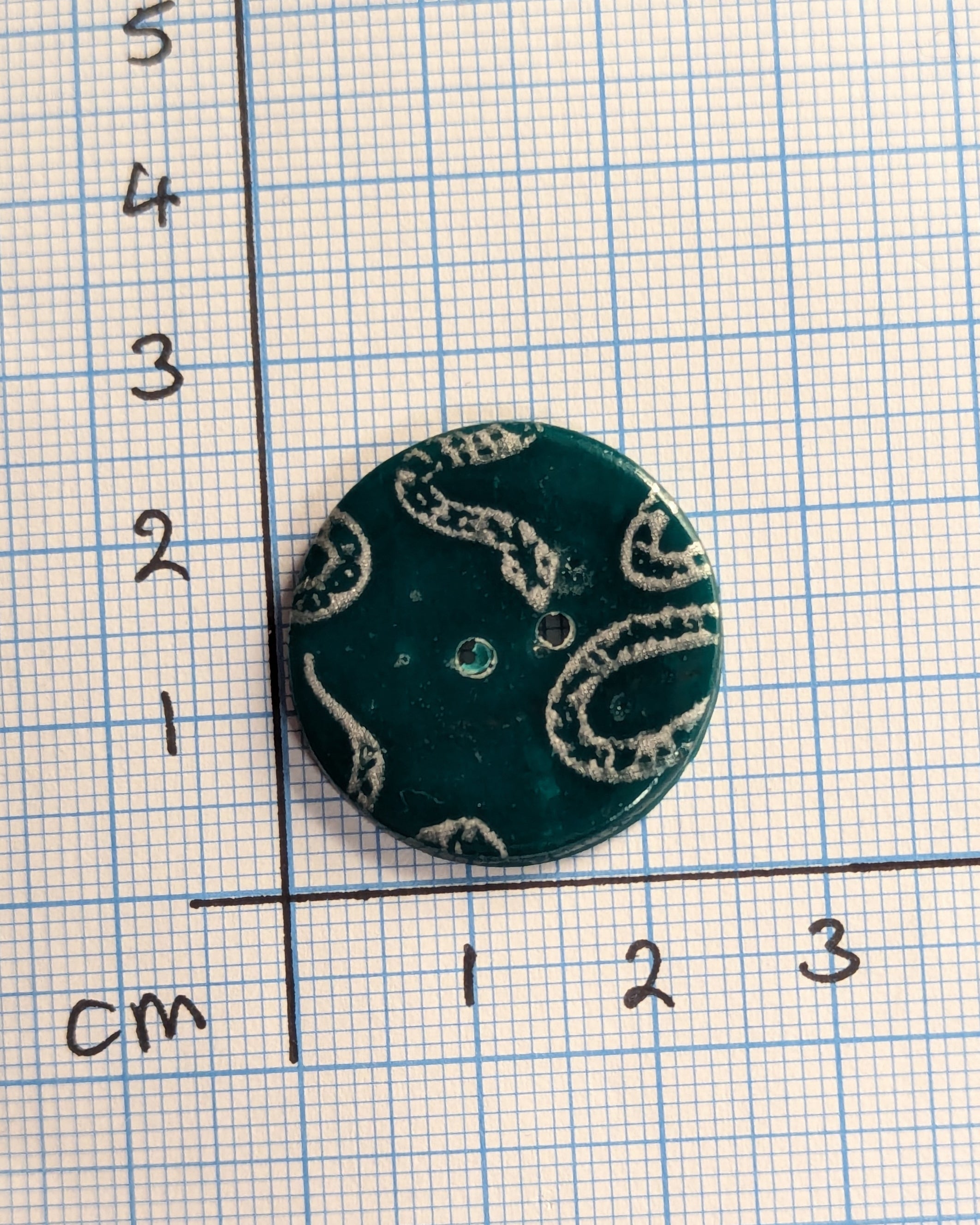 Snake buttons - 25mm - single
