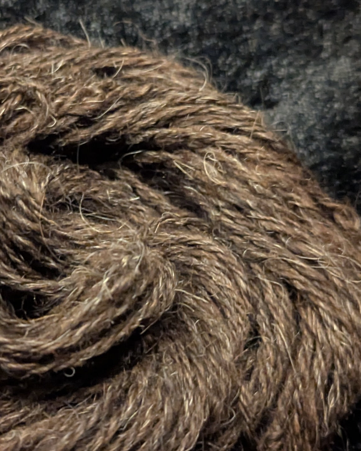 "The Black Sheep" handspun yarn 15g/20yards 100% wool