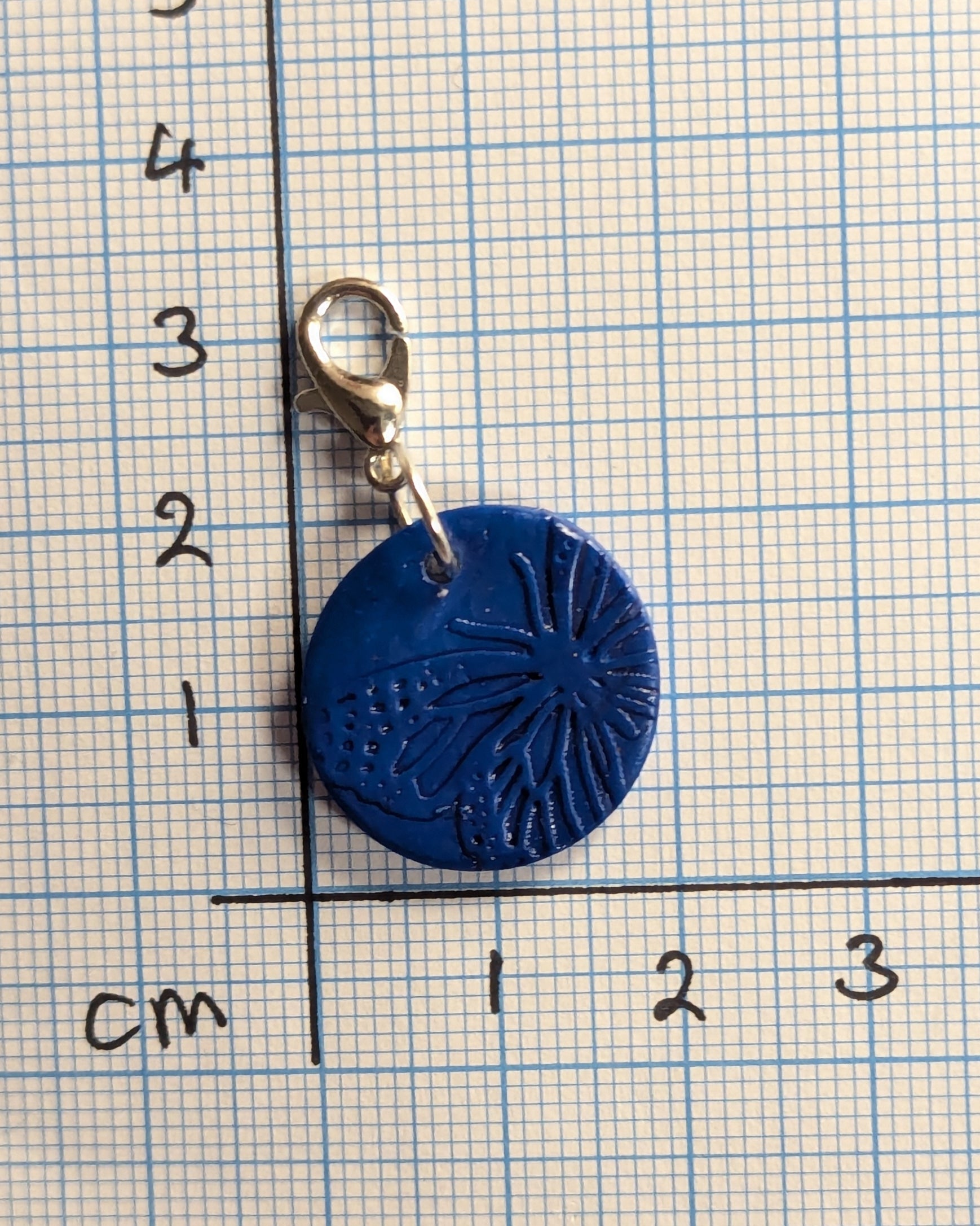 Embossed Butterfly Stitch Markers