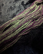 "Maleficent" handspun yarn 45g/90yards 100% wool