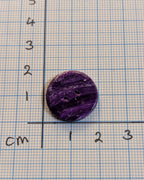Marble effect buttons 20mm Purple #3